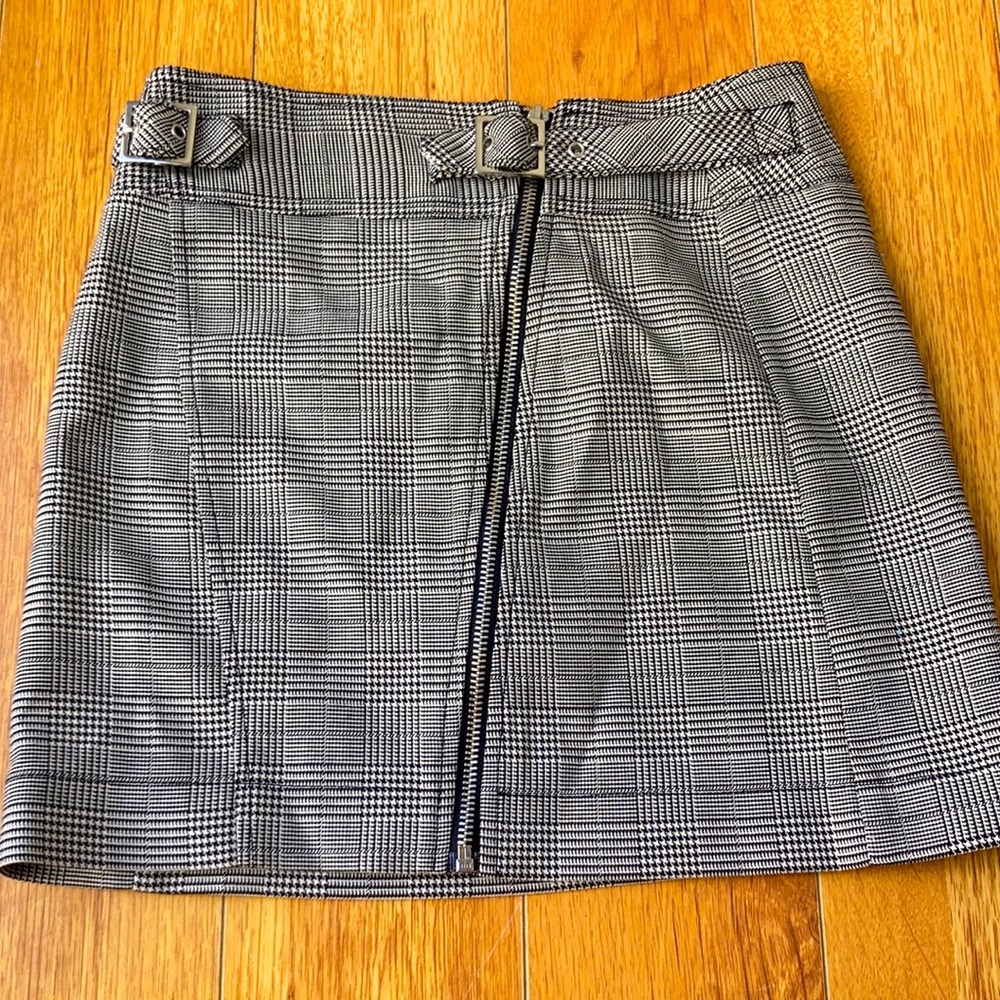 Topshop Plaid Mini-Skirt Size 4